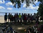 II rajd rowerowy – plażowanie nad Zatoką Pucką