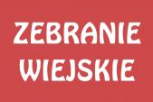 Zebranie wiejskie