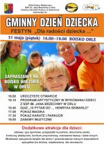 Orle: Gminny Dzień Dziecka - 31 maja