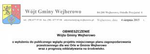 We wtorek KONIEC konsultacji planu zagospodarowania przestrzennego dla wsi ORLE